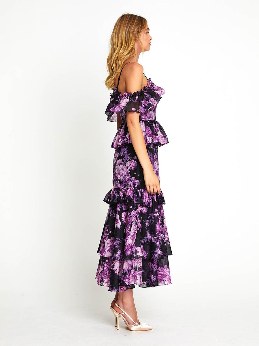 FLAMINGO MIDI DRESS – antisocialsocialclub54.com